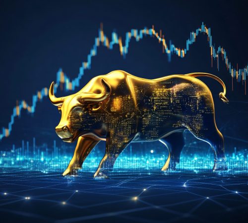 gold-bull-backgrounds-graphics-elements-related-financial-sector-min